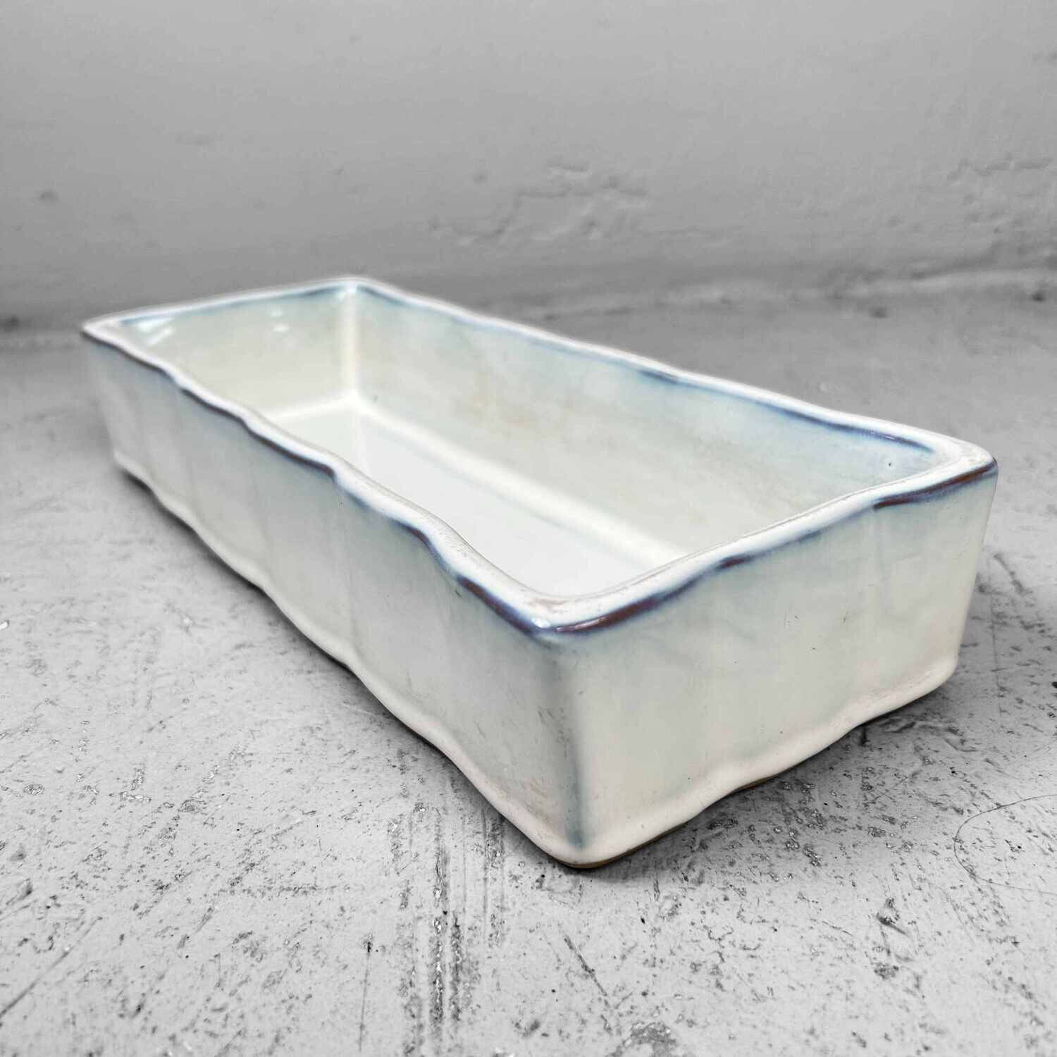 Mid Century Ceramic Ikebana (生花) Flower Bowl, Japan.