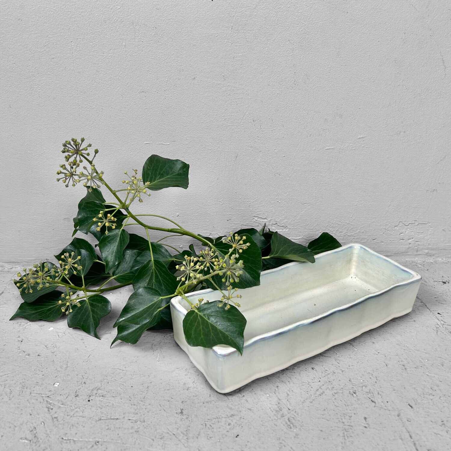 Mid Century Ceramic Ikebana (生花) Flower Bowl, Japan.