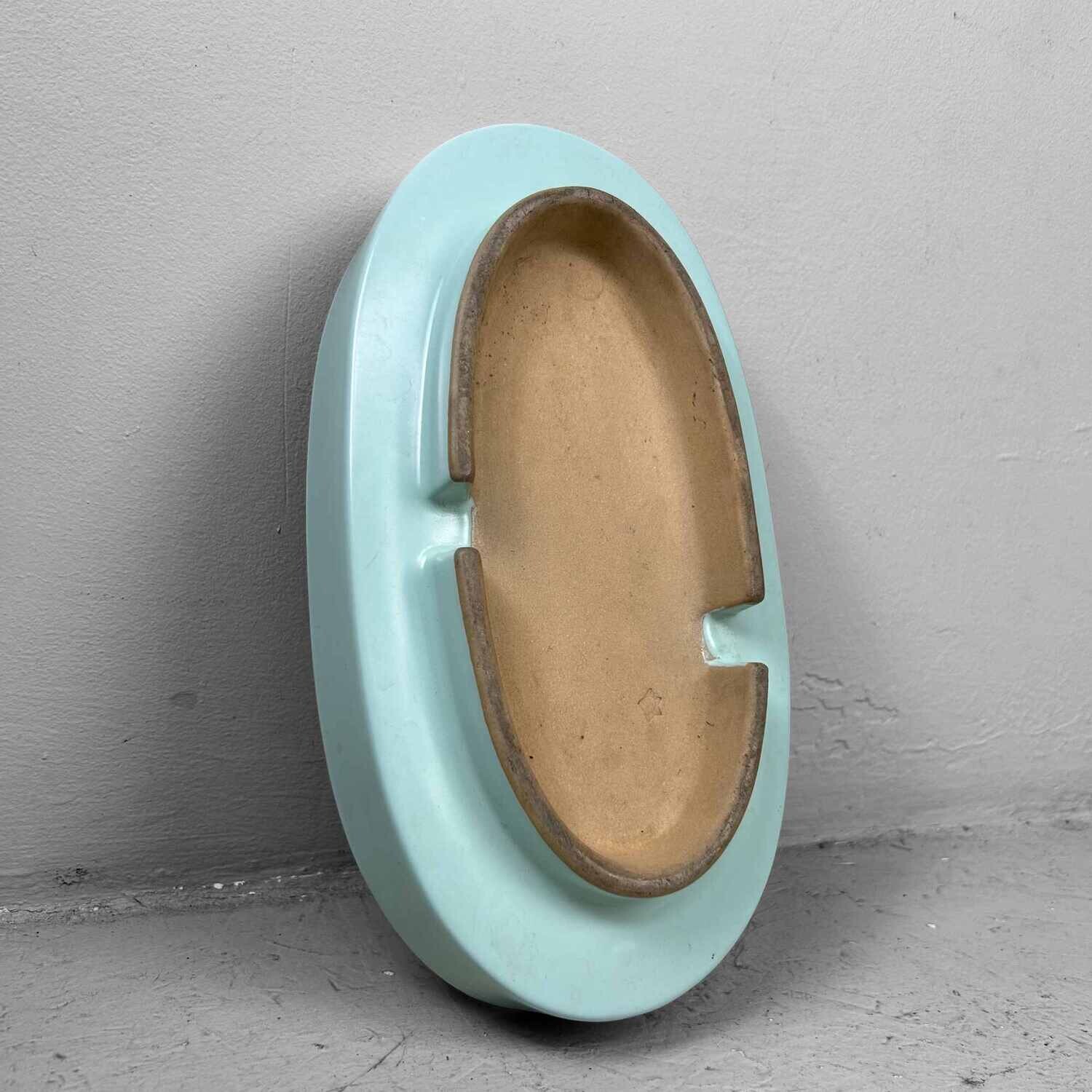 Mid Century Ceramic Ikebana (生花) Flower Bowl, Japan.