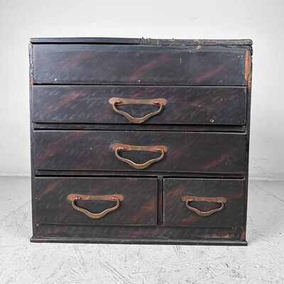 Antique Haribako 大正 Meiji-periode Japan