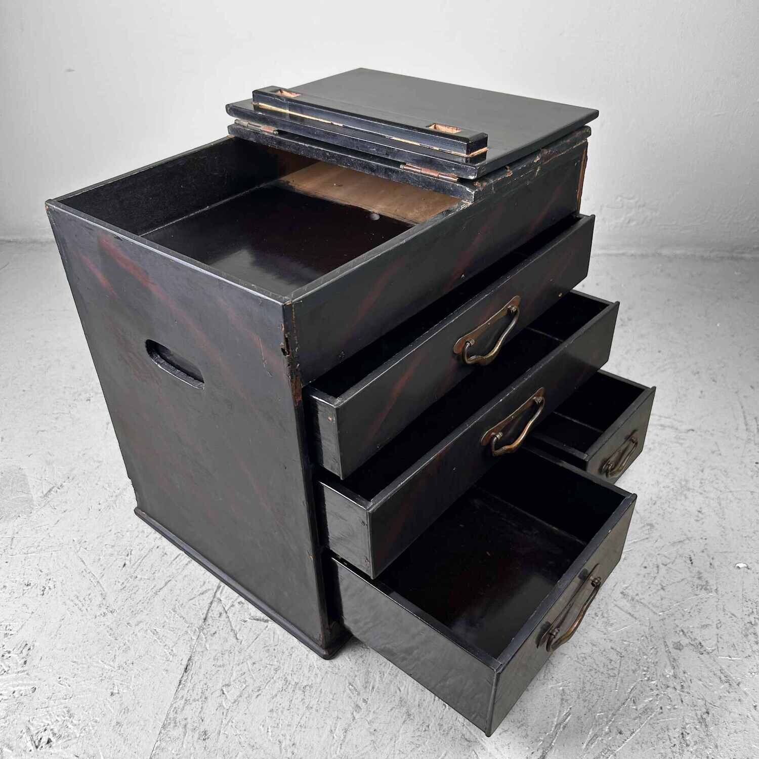 Antieke Haribako 大正 Meiji-periode Japan