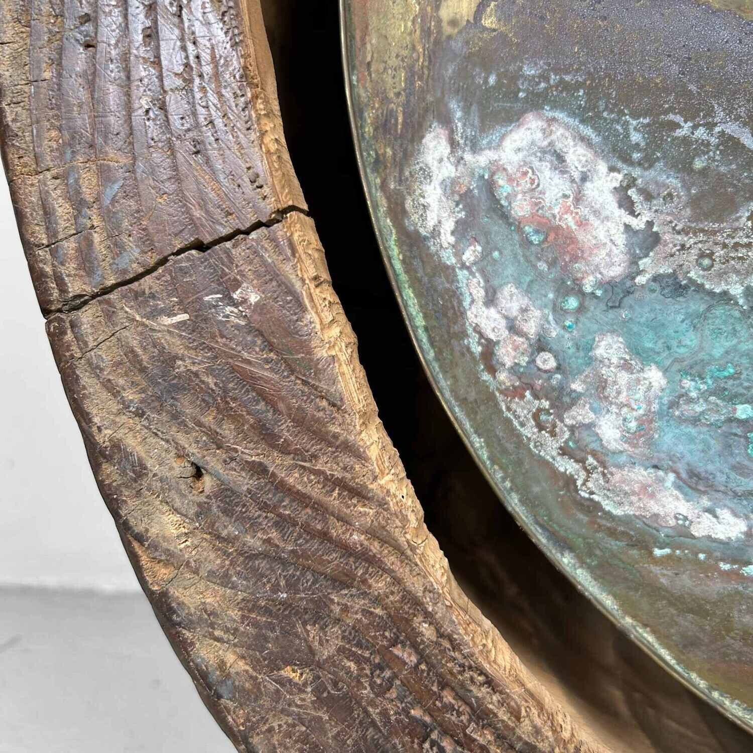 Unieke Boomstam Hibachi 火鉢  Japan - Meiji periode (1868-1912)