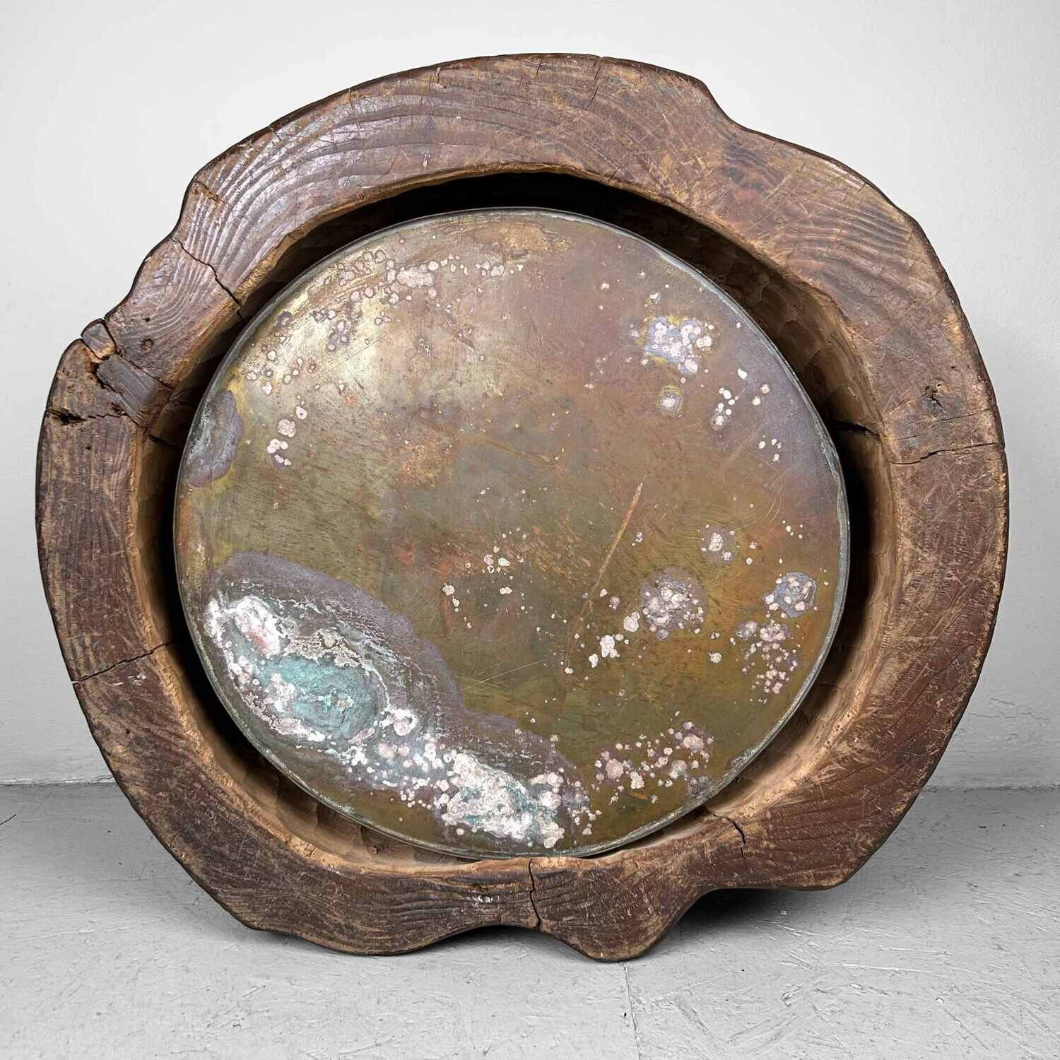 Unieke Boomstam Hibachi 火鉢  Japan - Meiji periode (1868-1912)