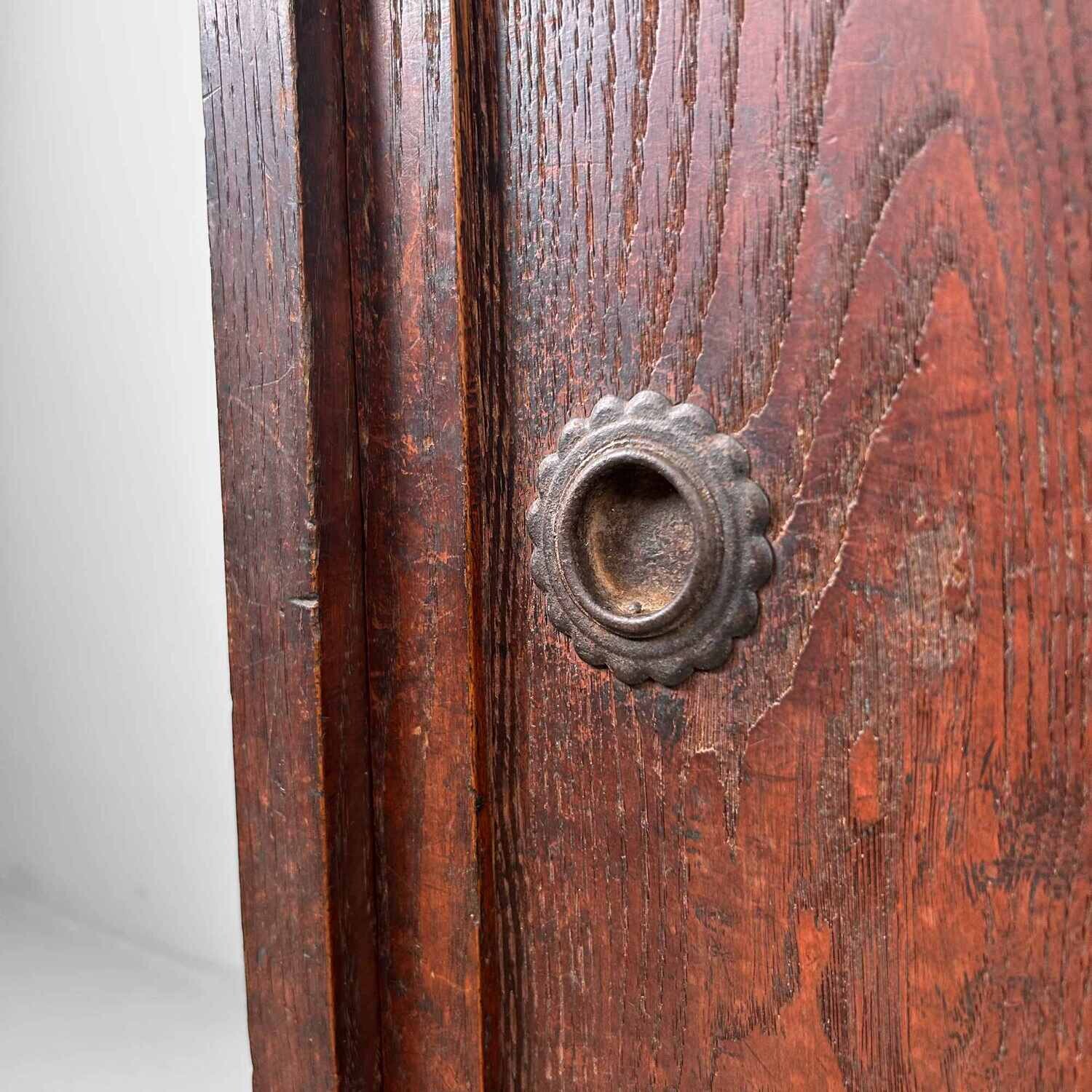 Traditional Japanese Tansu Storage Cabinet, Meiji Period.