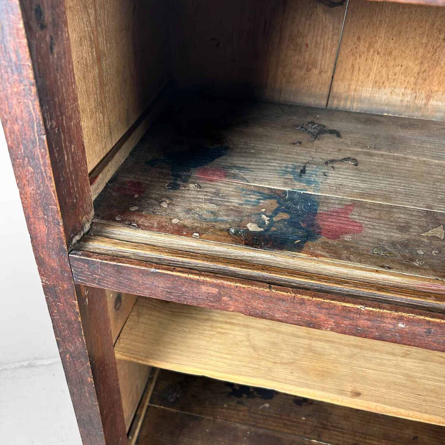 Traditional Japanese Tansu Storage Cabinet, Meiji Period.
