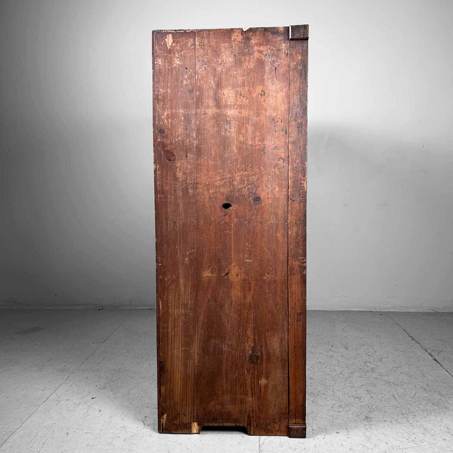 Traditional Japanese Tansu Storage Cabinet, Meiji Period.