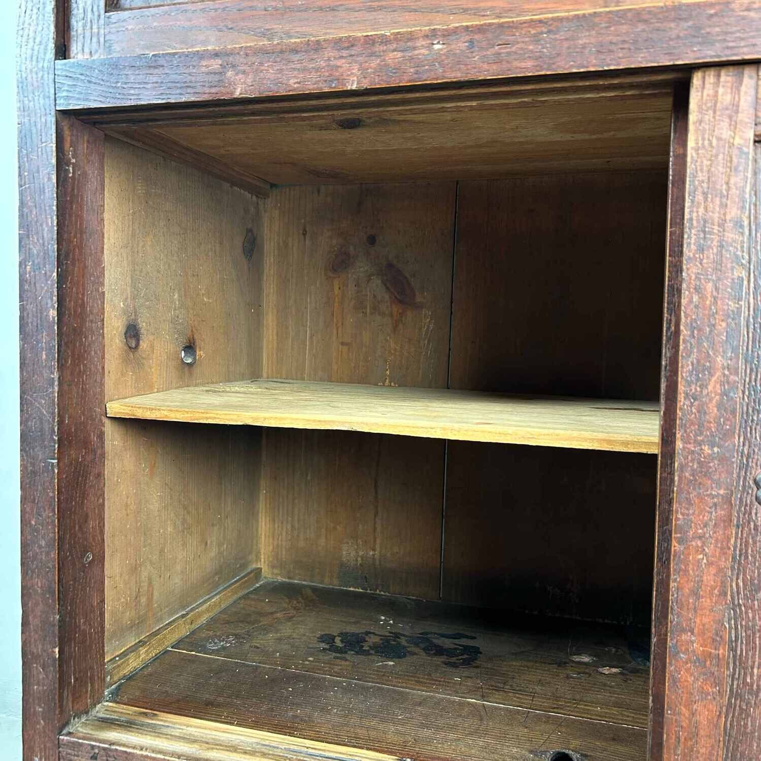 Traditional Japanese Tansu Storage Cabinet, Meiji Period.