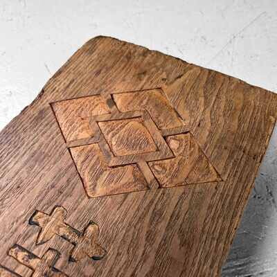 Japanese Wooden Shop Sign/Signboard 'Asahi Glass,' jaren '20.