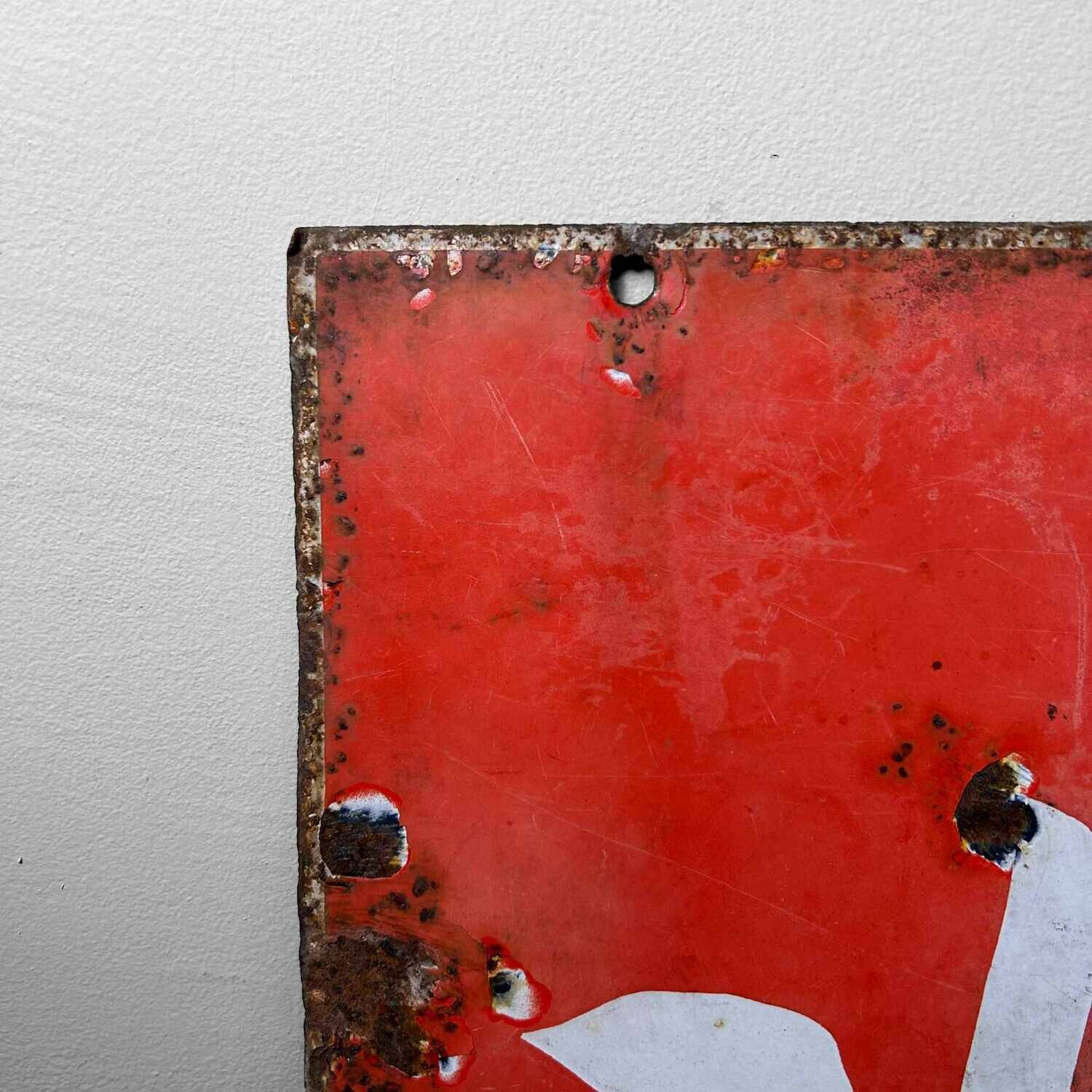 Vintage Tobacco Advertising Sign たばこ Japan, 1950s.