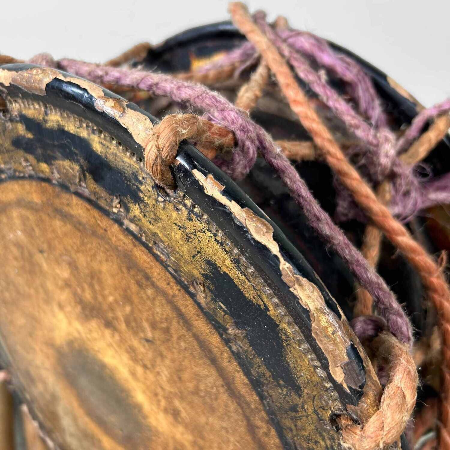 Antieke Japanse Drum Shime-daiko (締め太鼓), Meiji periode Antieke Japanse Drum Shime-daiko (締め太鼓), Meiji periode