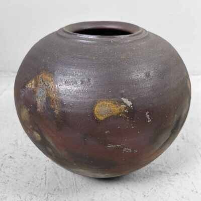 Aardewerken Bizen-Yaki (備前焼) Tsubo, jaren'20, Japan.