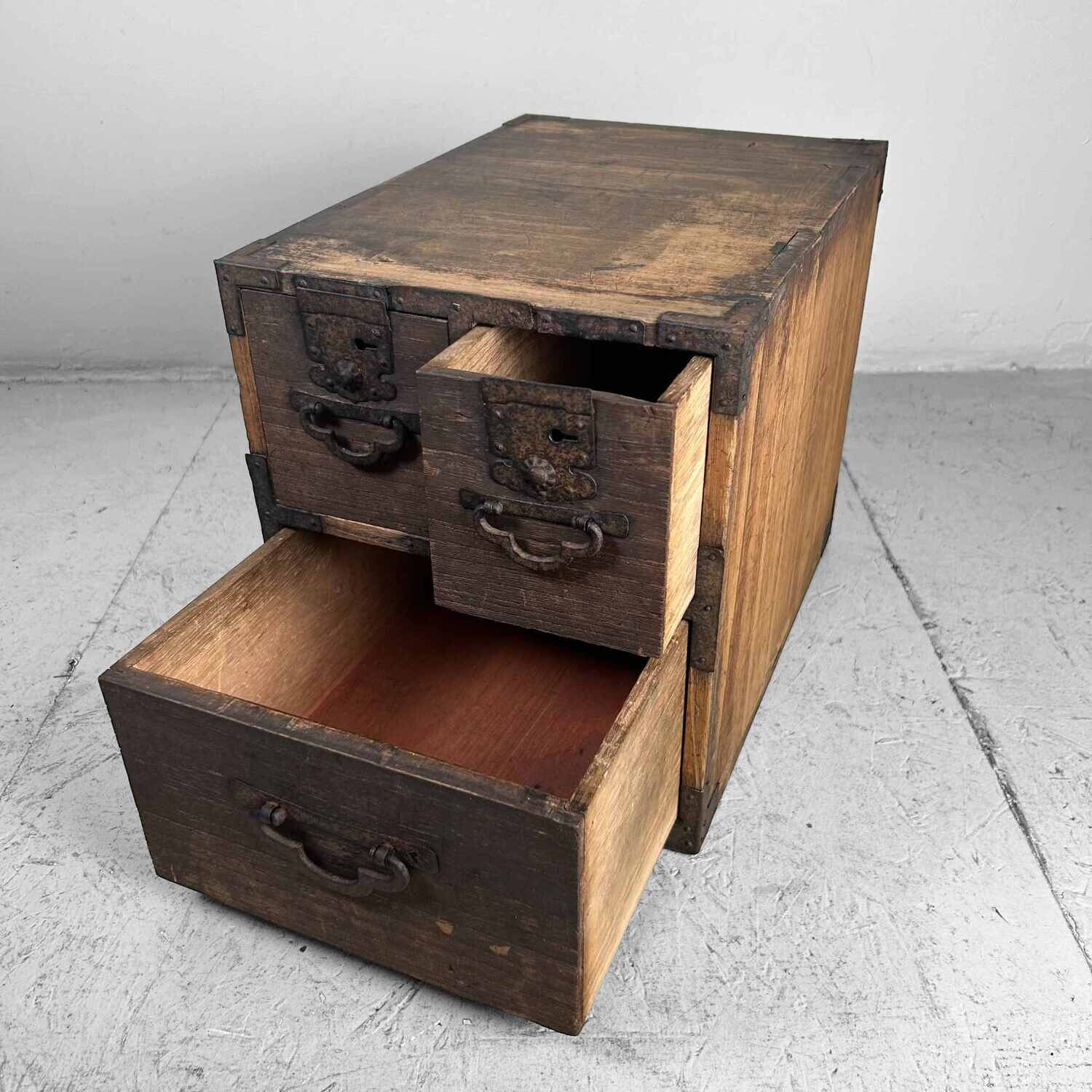 Antieke Kake-Suzuri (懸硯) Meiji periode Japan.