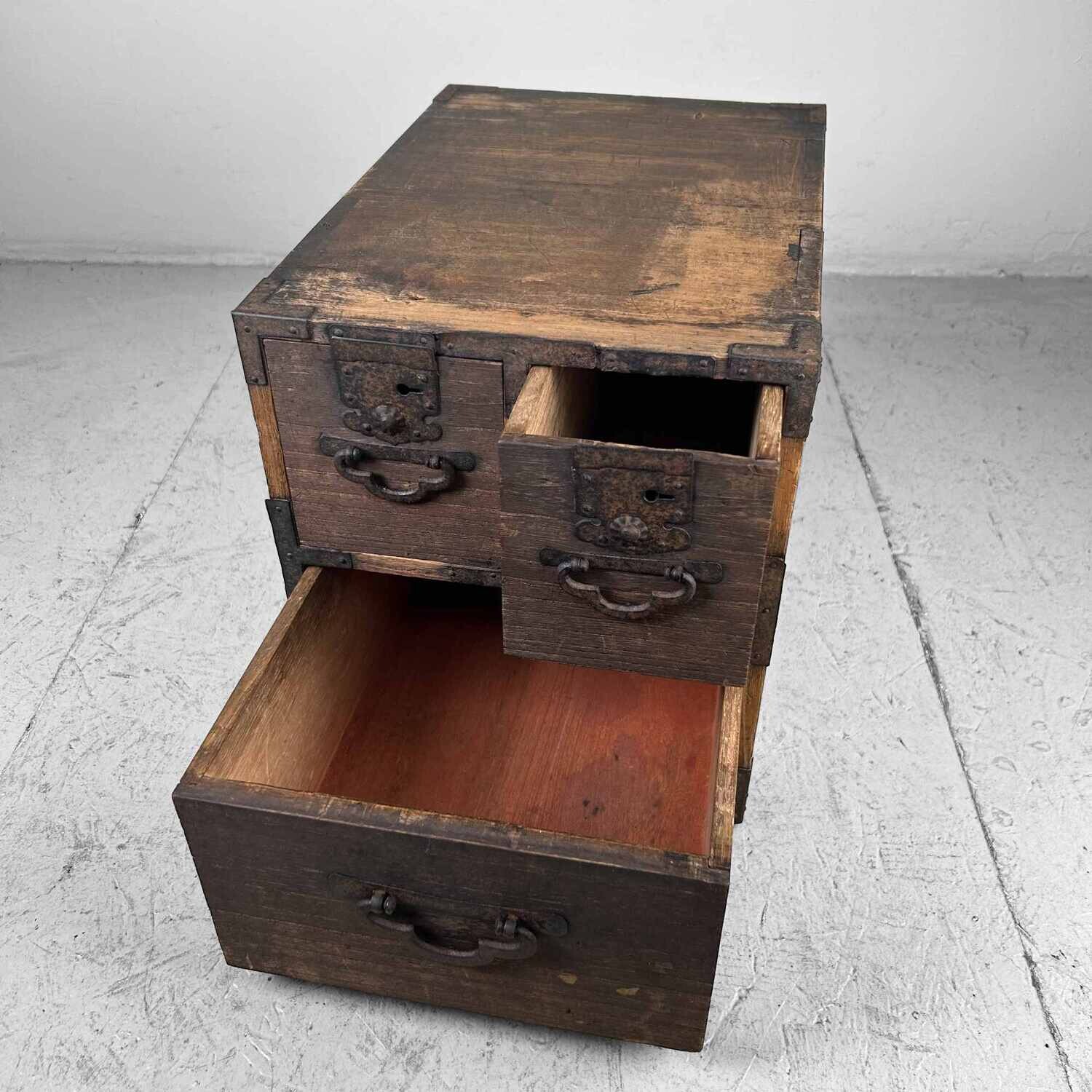 Antieke Kake-Suzuri (懸硯) Meiji periode Japan.