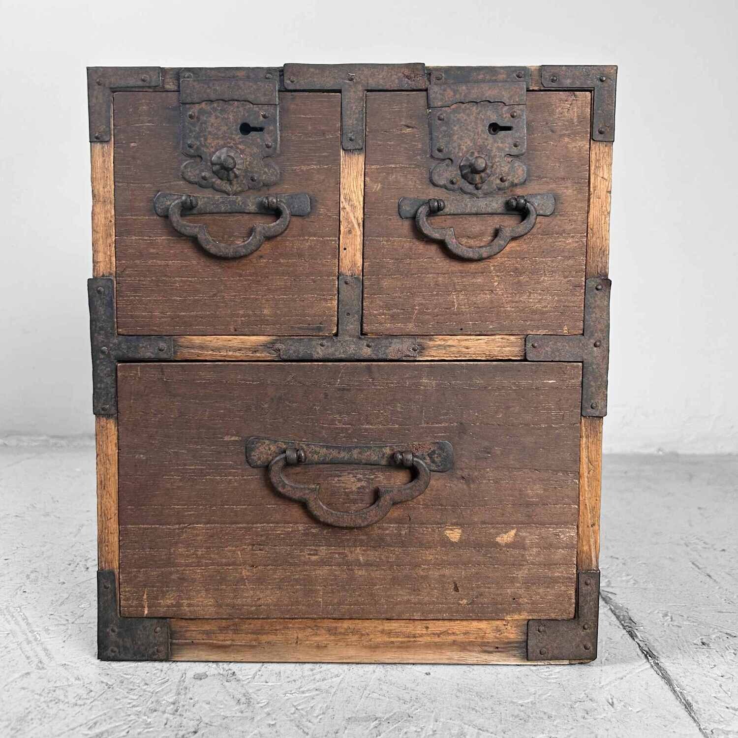 Antieke Kake-Suzuri (懸硯) Meiji periode Japan.