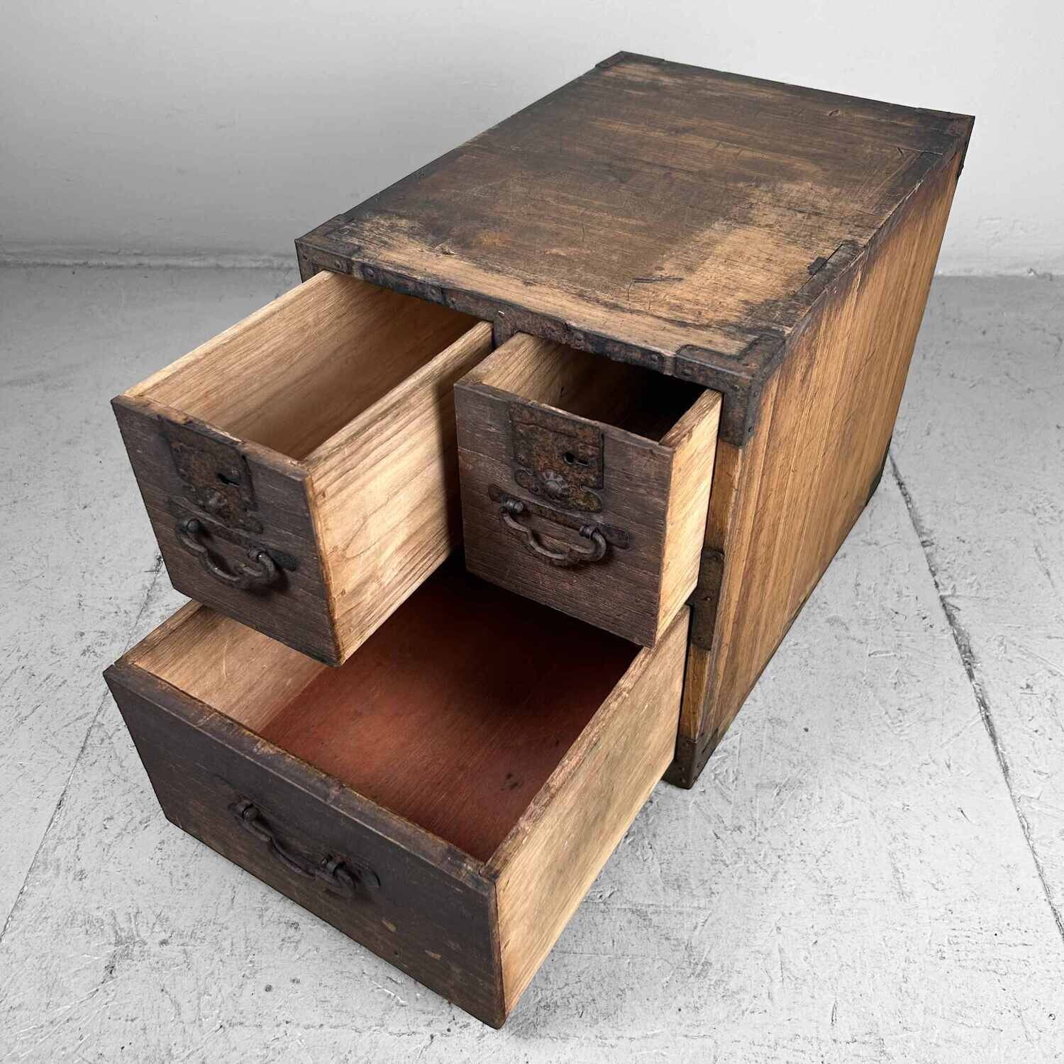 Antieke Kake-Suzuri (懸硯) Meiji periode Japan.