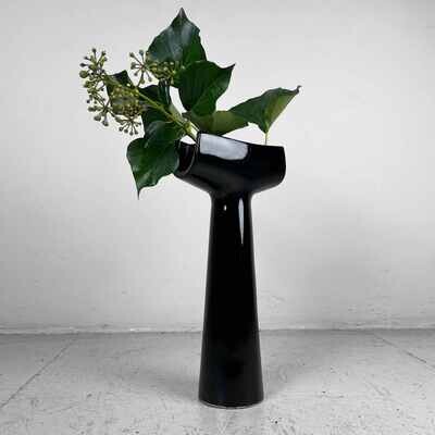 Minimalistische Keramieken Ikebana 生花 Bloemenvaas, jaren '80.