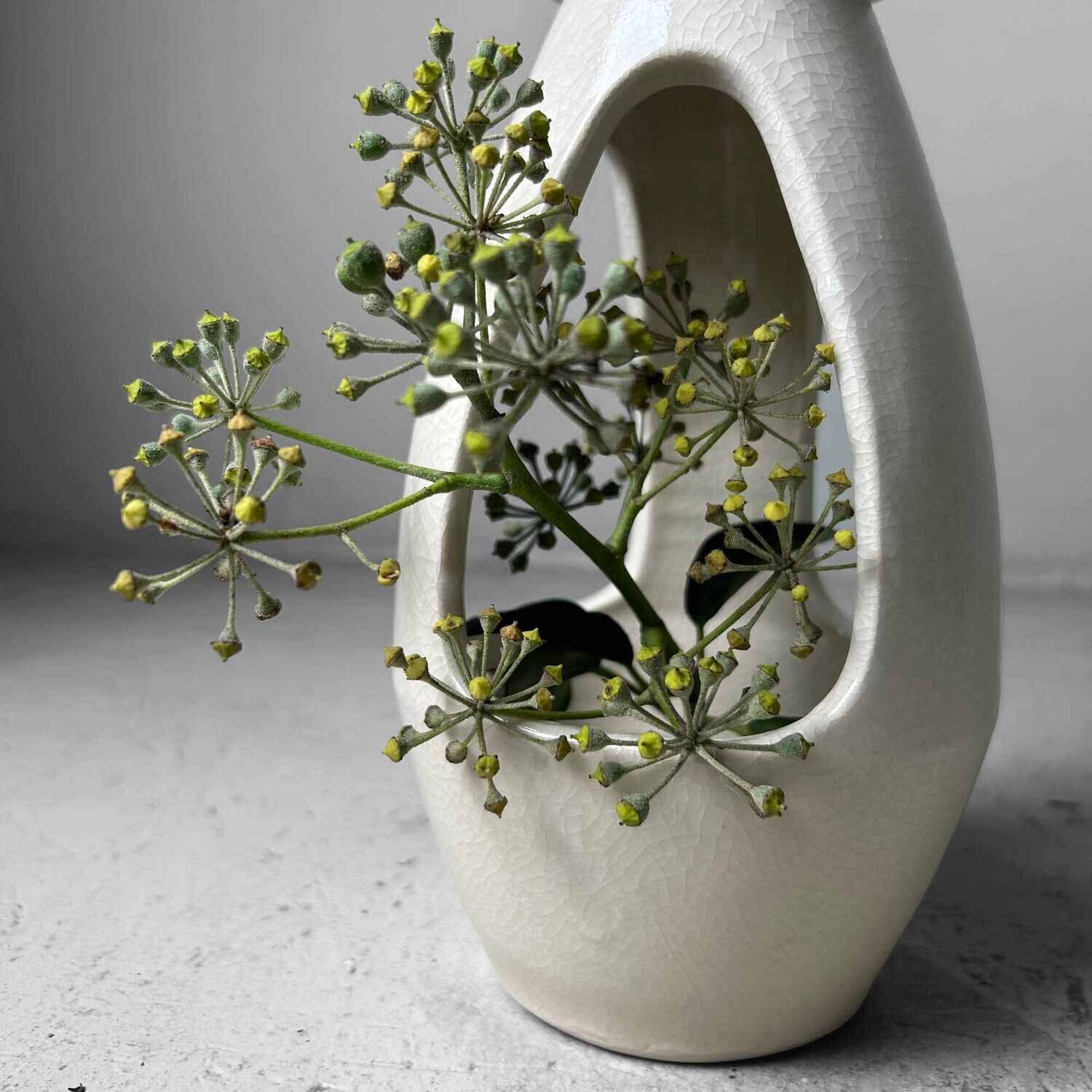 Vintage Keramieken Ikebana 生花 Bloemenvaas, jaren '80. Vintage Keramieken Ikebana 生花 Bloemenvaas, jaren '80.