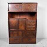 Mid Century Cha Tansu Shōwa 昭和時代 Japanese tea cabinet 1930s