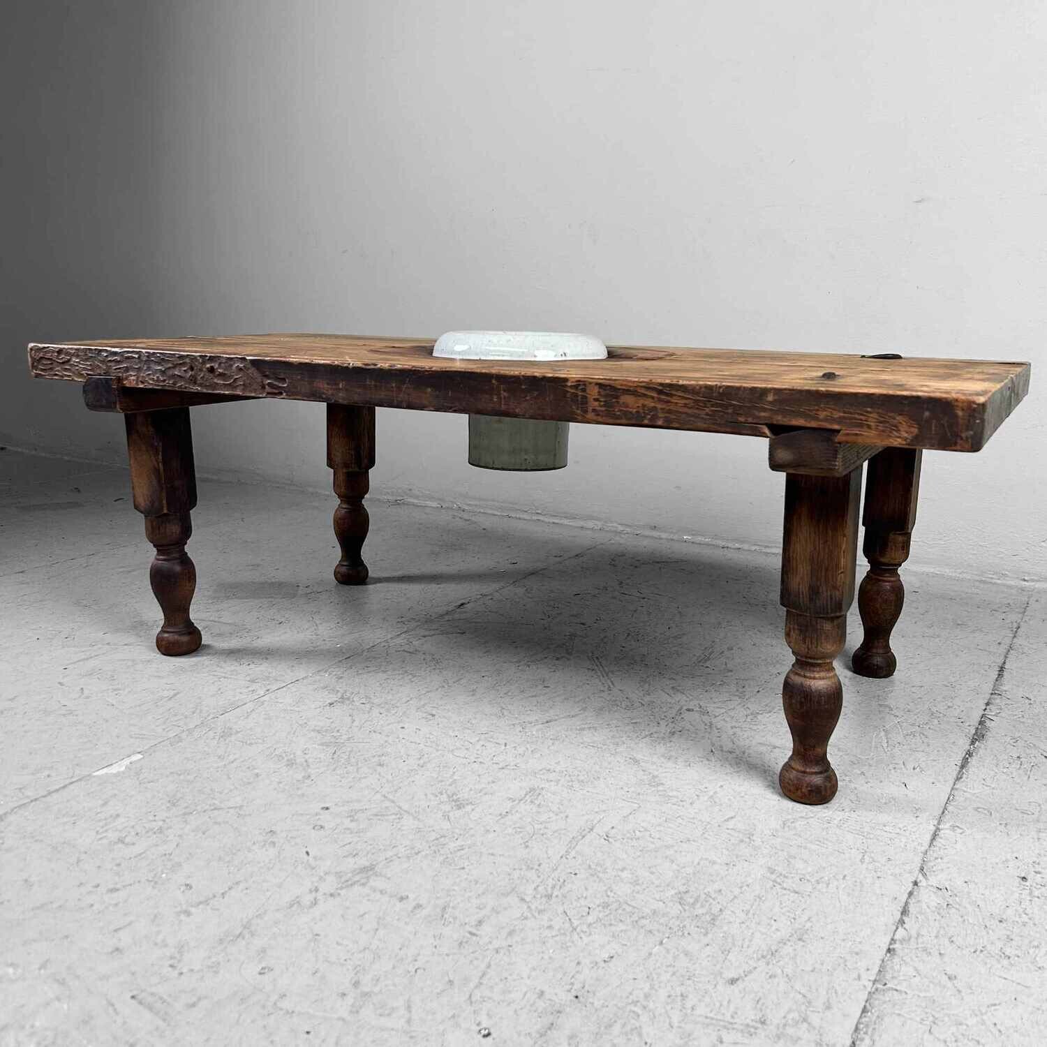 Lage Decoratieve Japanse Hibachi Tafel, Taishō-periode.