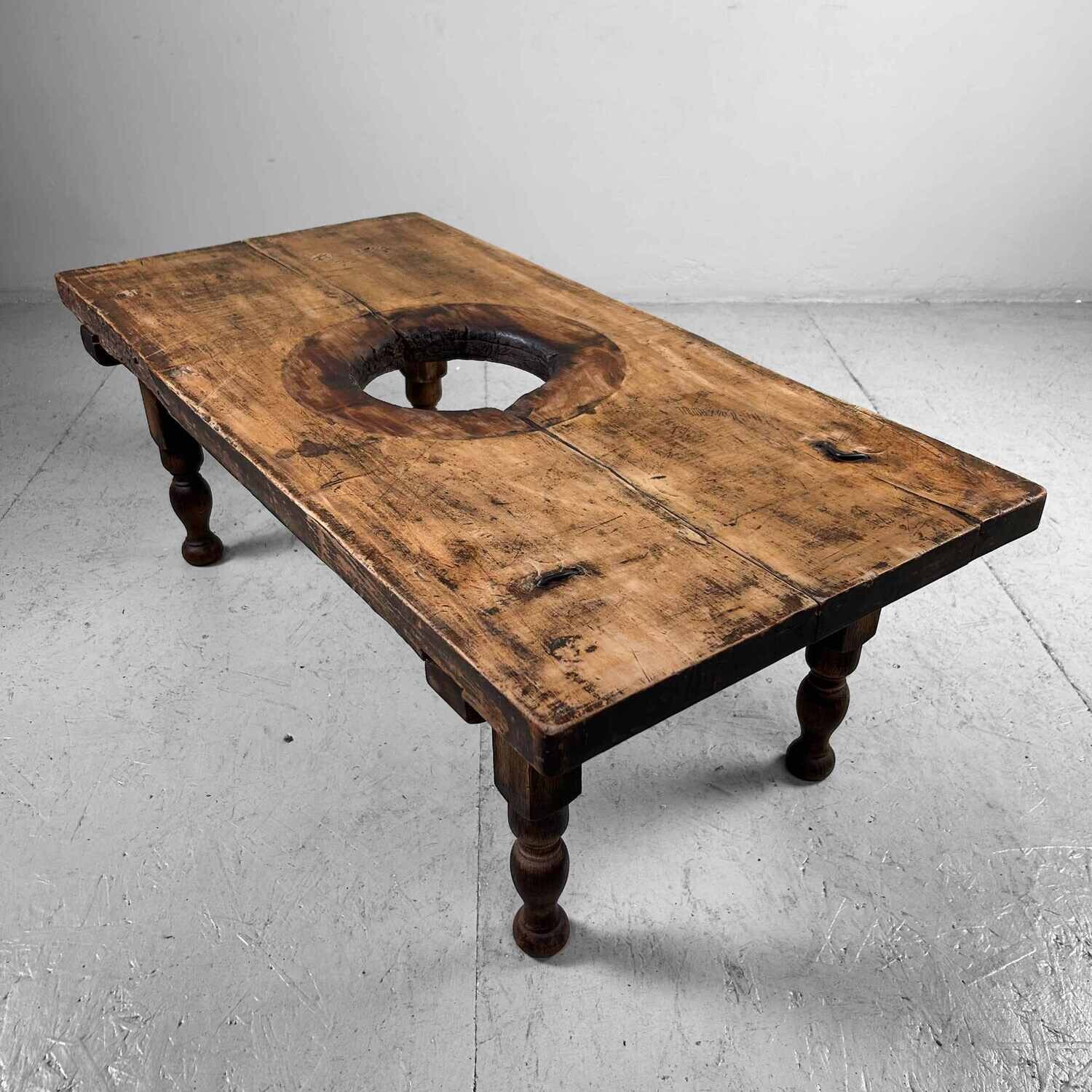 Lage Decoratieve Japanse Hibachi Tafel, Taishō-periode.