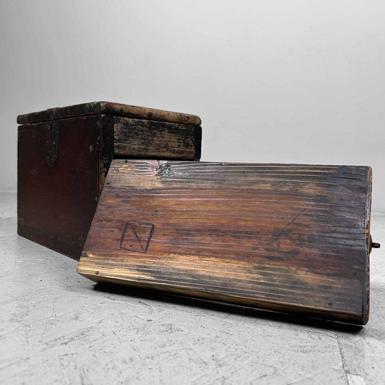 Antieke Suzuribako (硯箱) Kalligrafie Box, Japan, Meiji-periode.