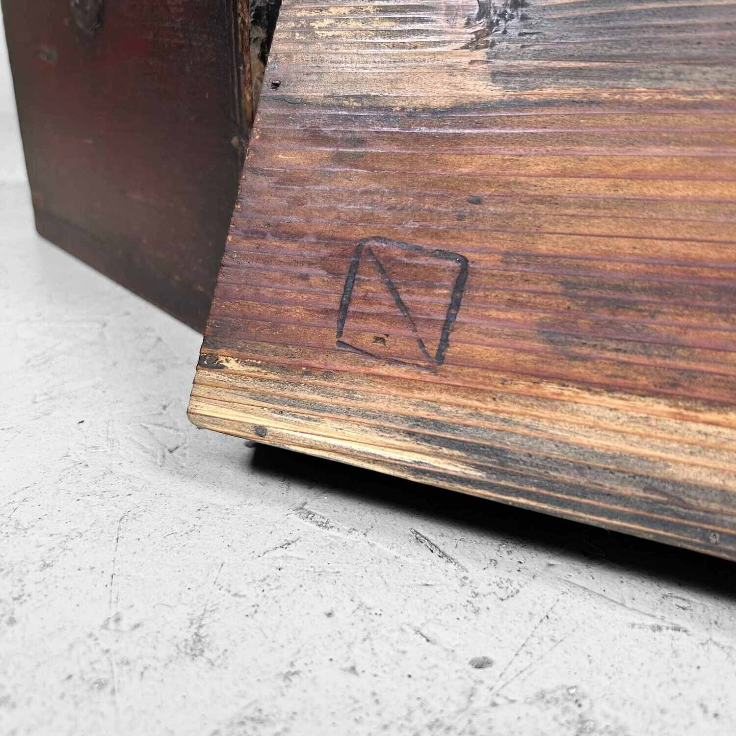 Antieke Suzuribako (硯箱) Kalligrafie Box, Japan, Meiji-periode.