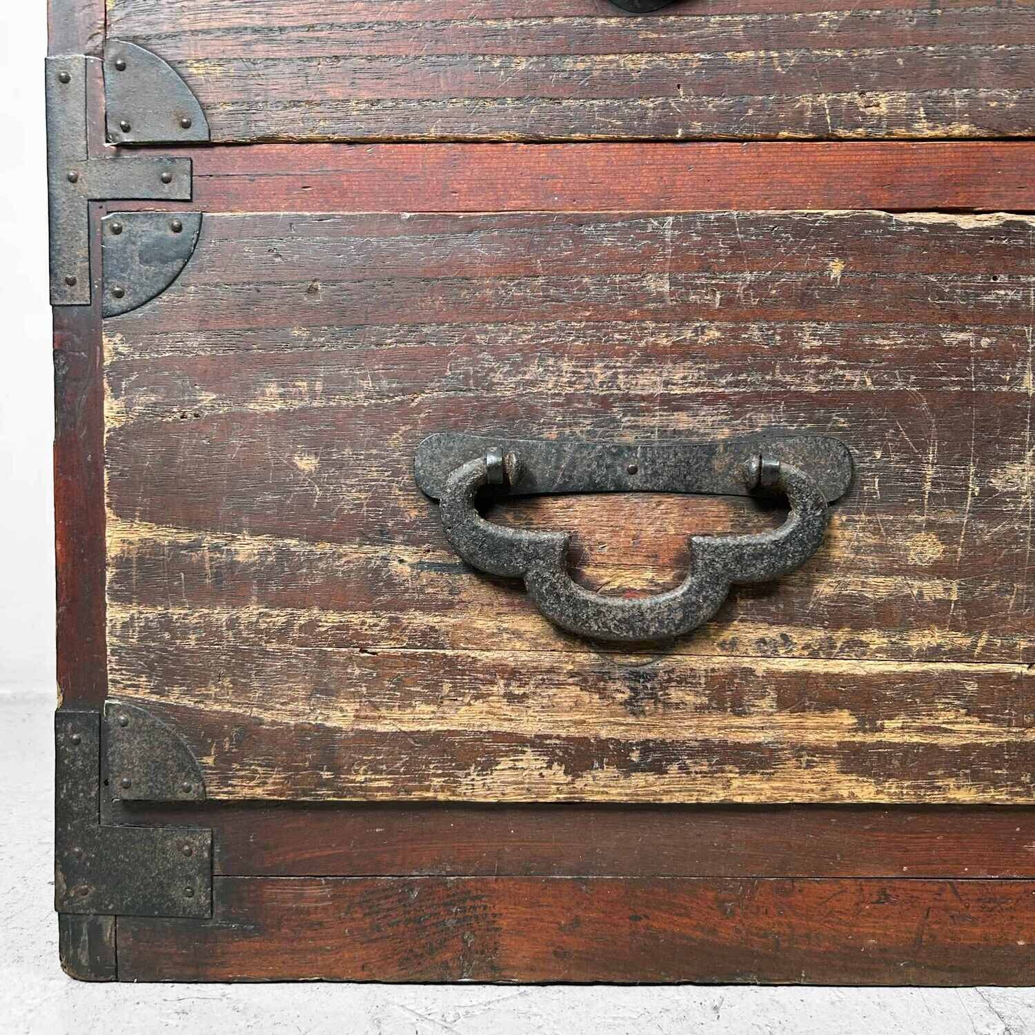 Traditional Japanse Kimono Tansu Ladekast, Meiji-periode.