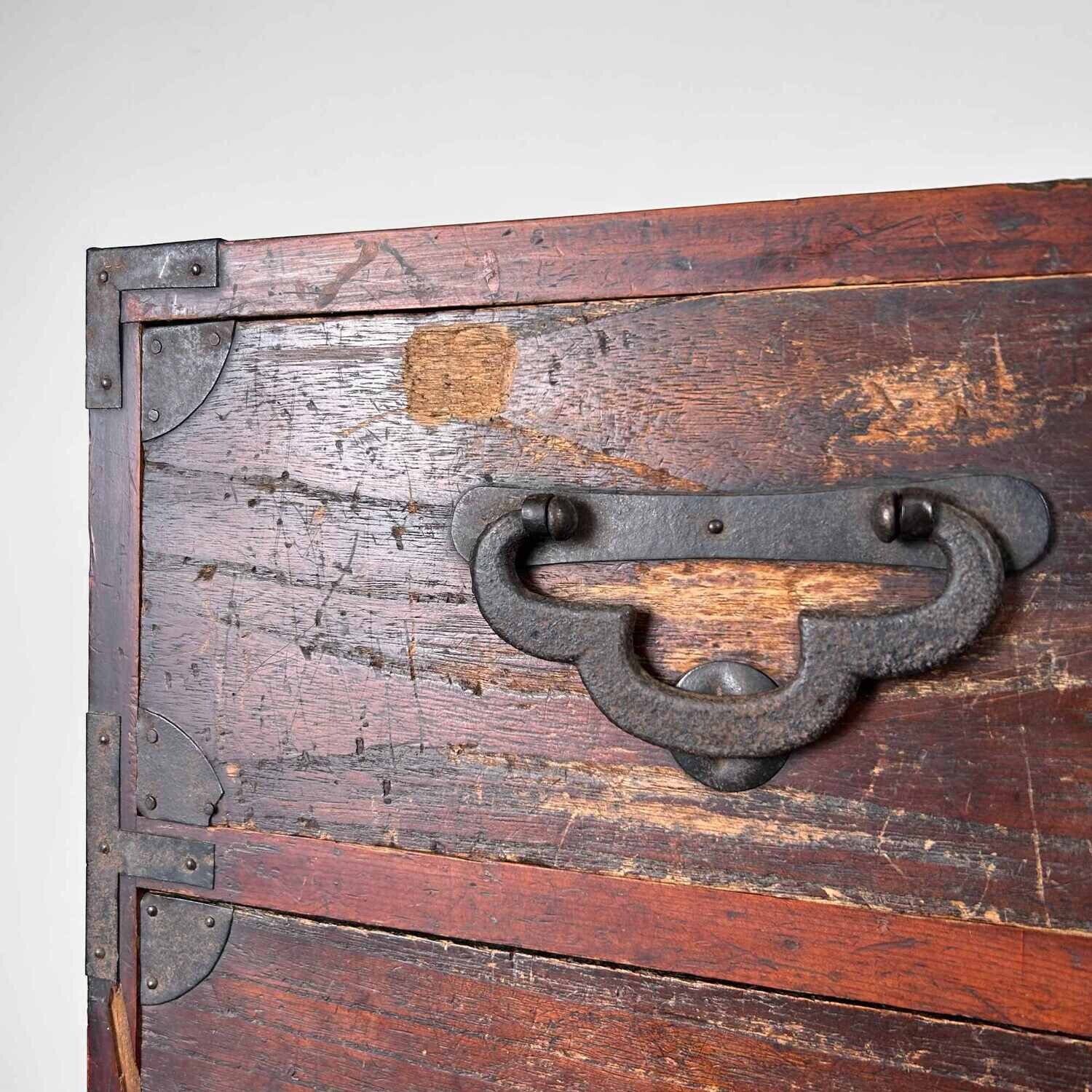 Traditional Japanse Kimono Tansu Ladekast, Meiji-periode.