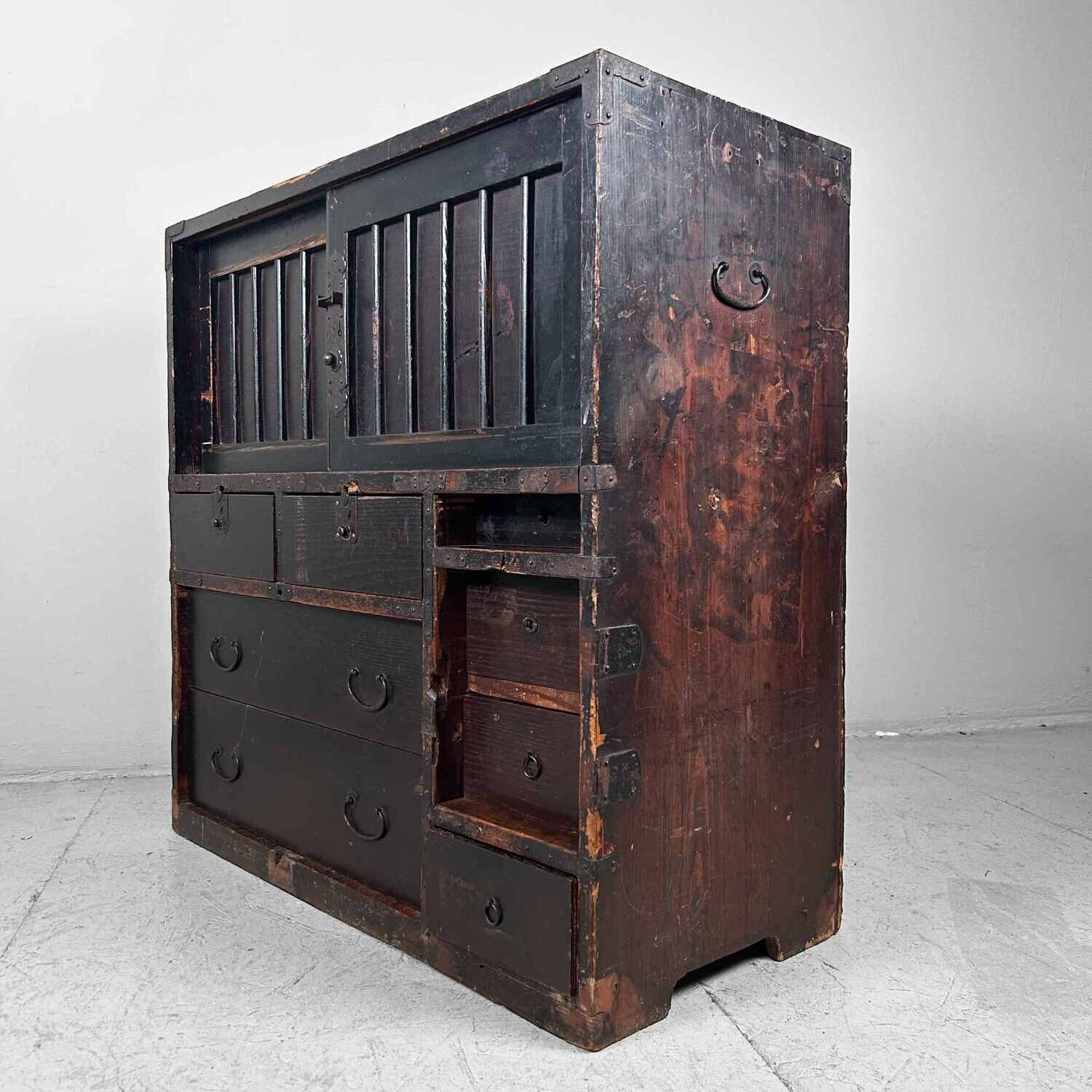 Traditionele Japanse Tansu, Meiji-periode.
