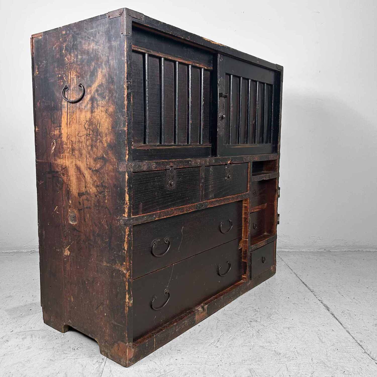 Traditionele Japanse Tansu, Meiji-periode.