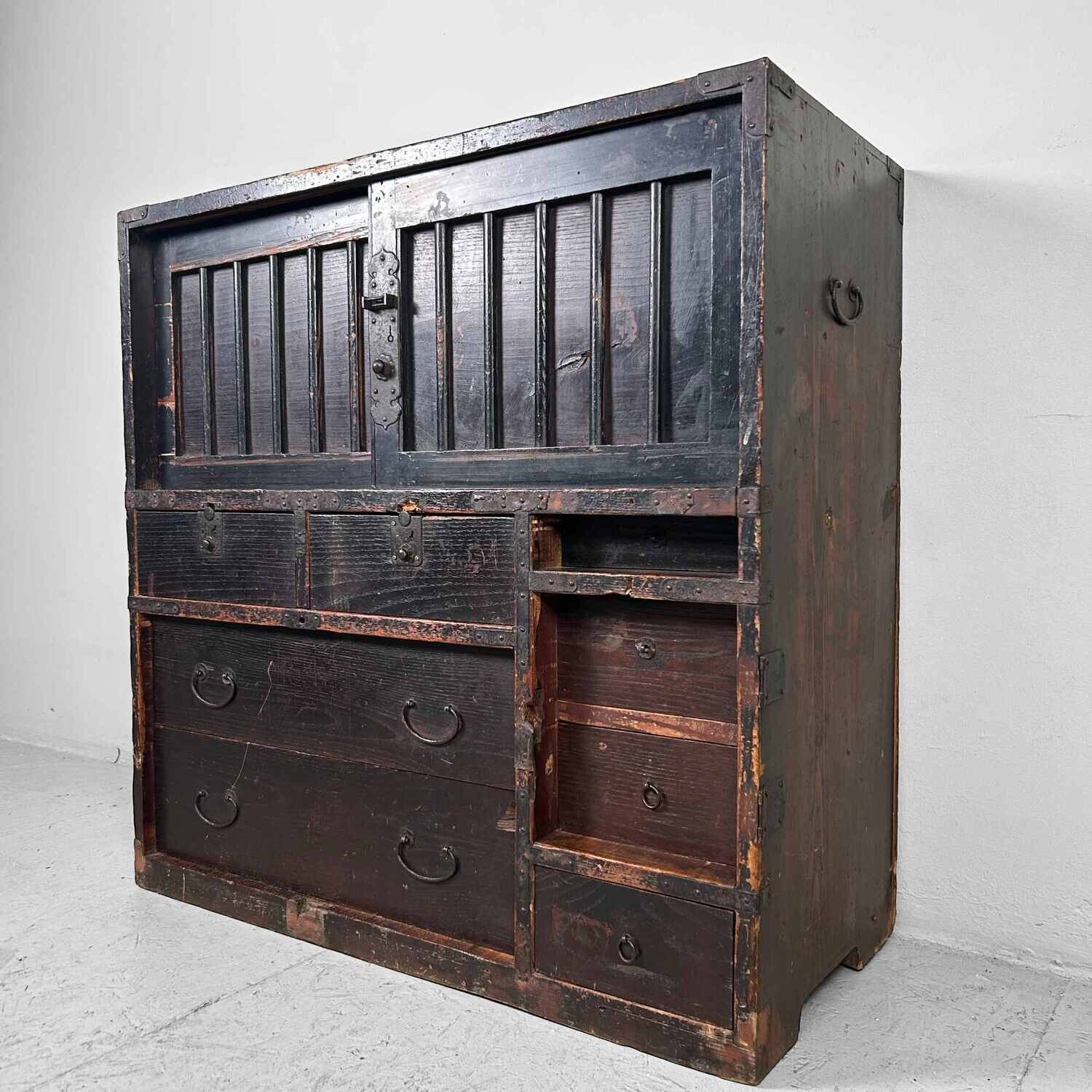Traditionele Japanse Tansu, Meiji-periode.