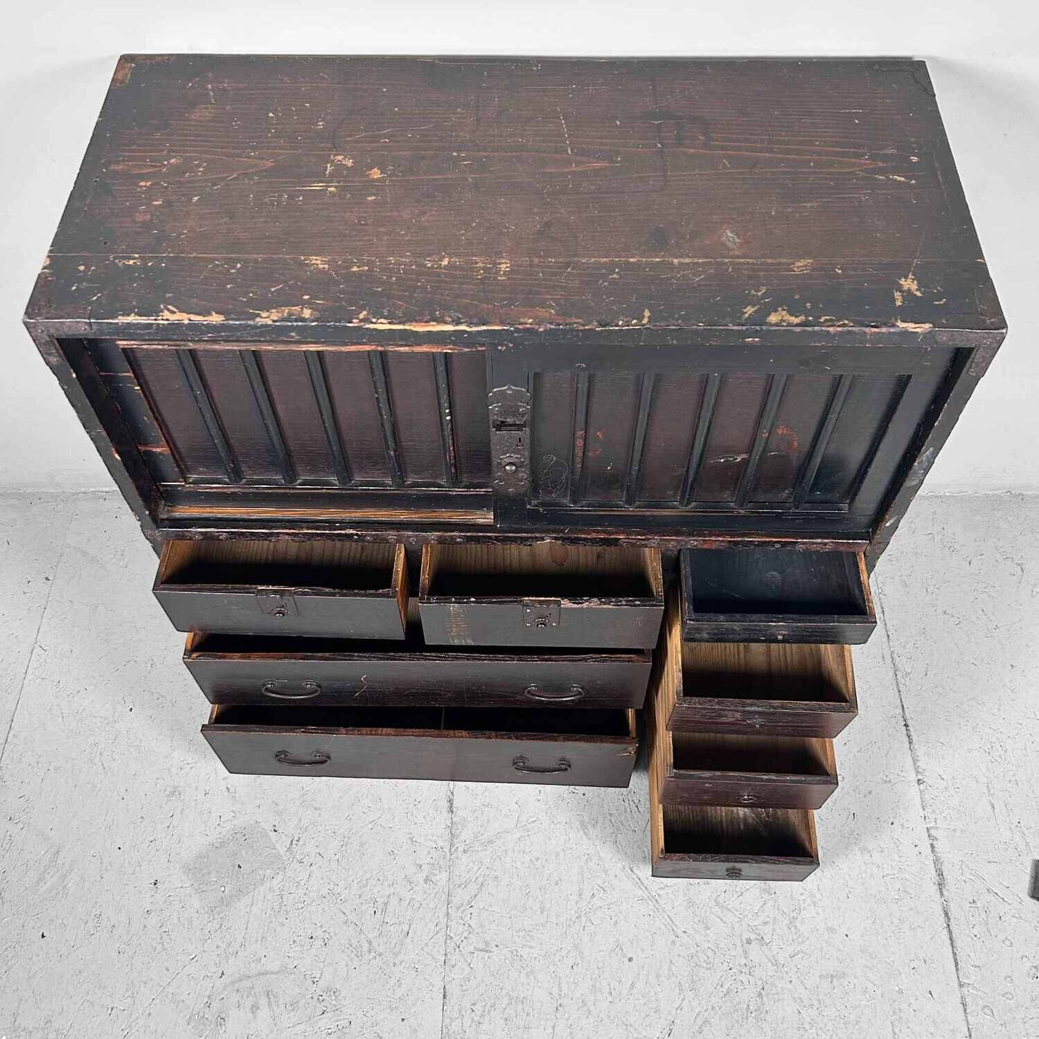 Traditionele Japanse Tansu, Meiji-periode.