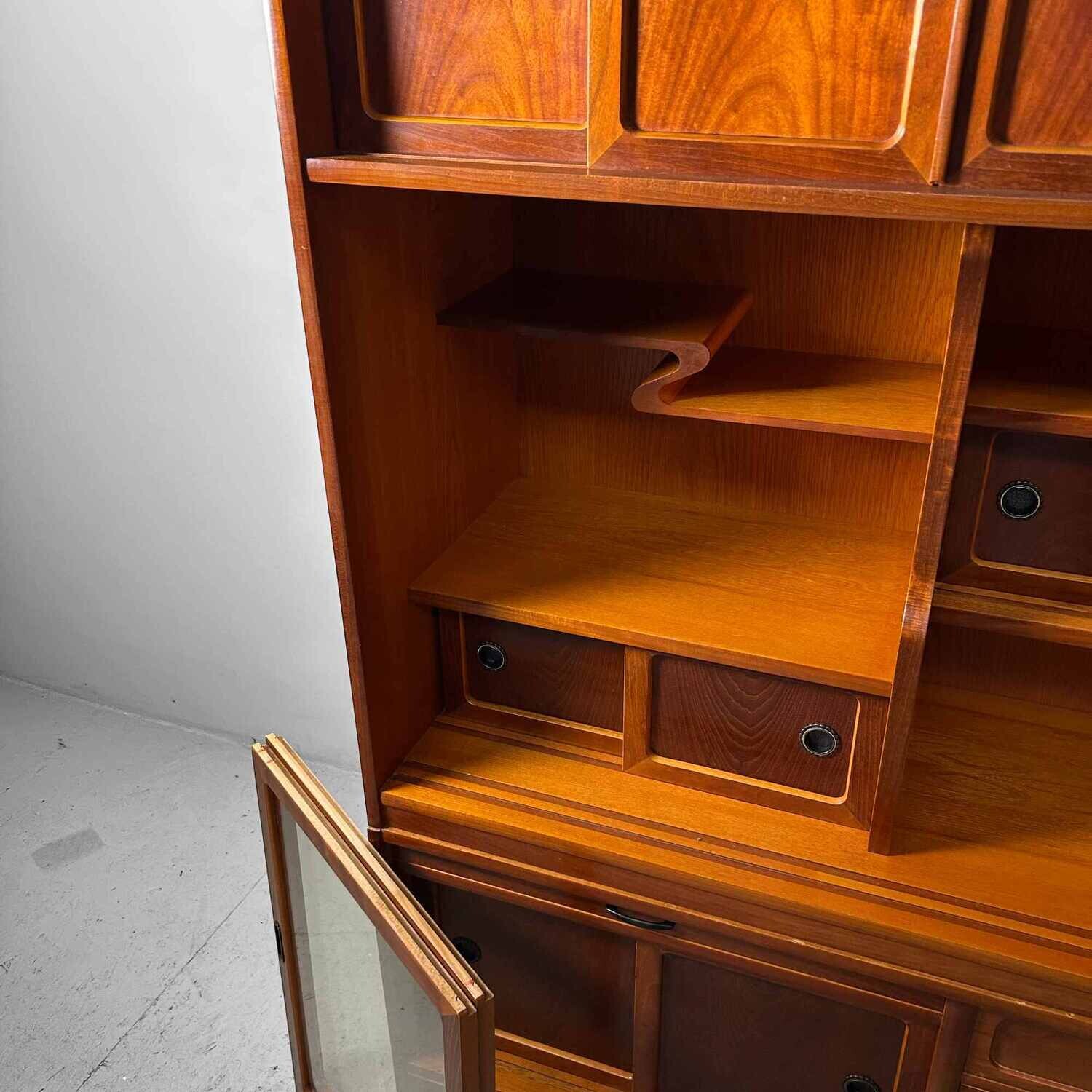 Mid Century Cha Tansu Japanse Theekast jaren '60-'70.