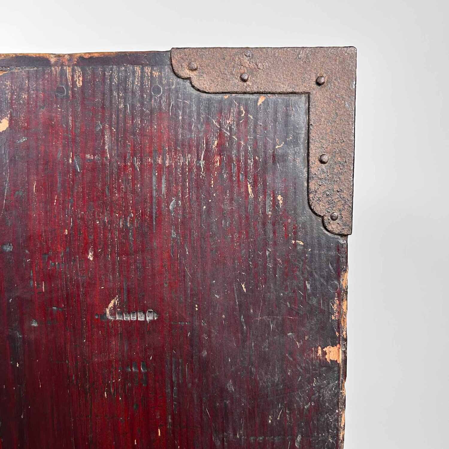 Traditional Japanese Tansu Storage Cabinet, Meiji Period.