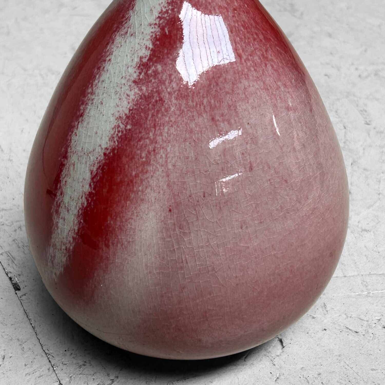 Ceramic Mid Century Ikebana Flower Vase, Japan.