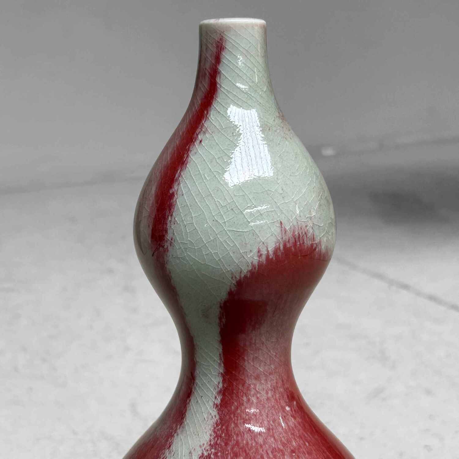 Ceramic Mid Century Ikebana Flower Vase, Japan.