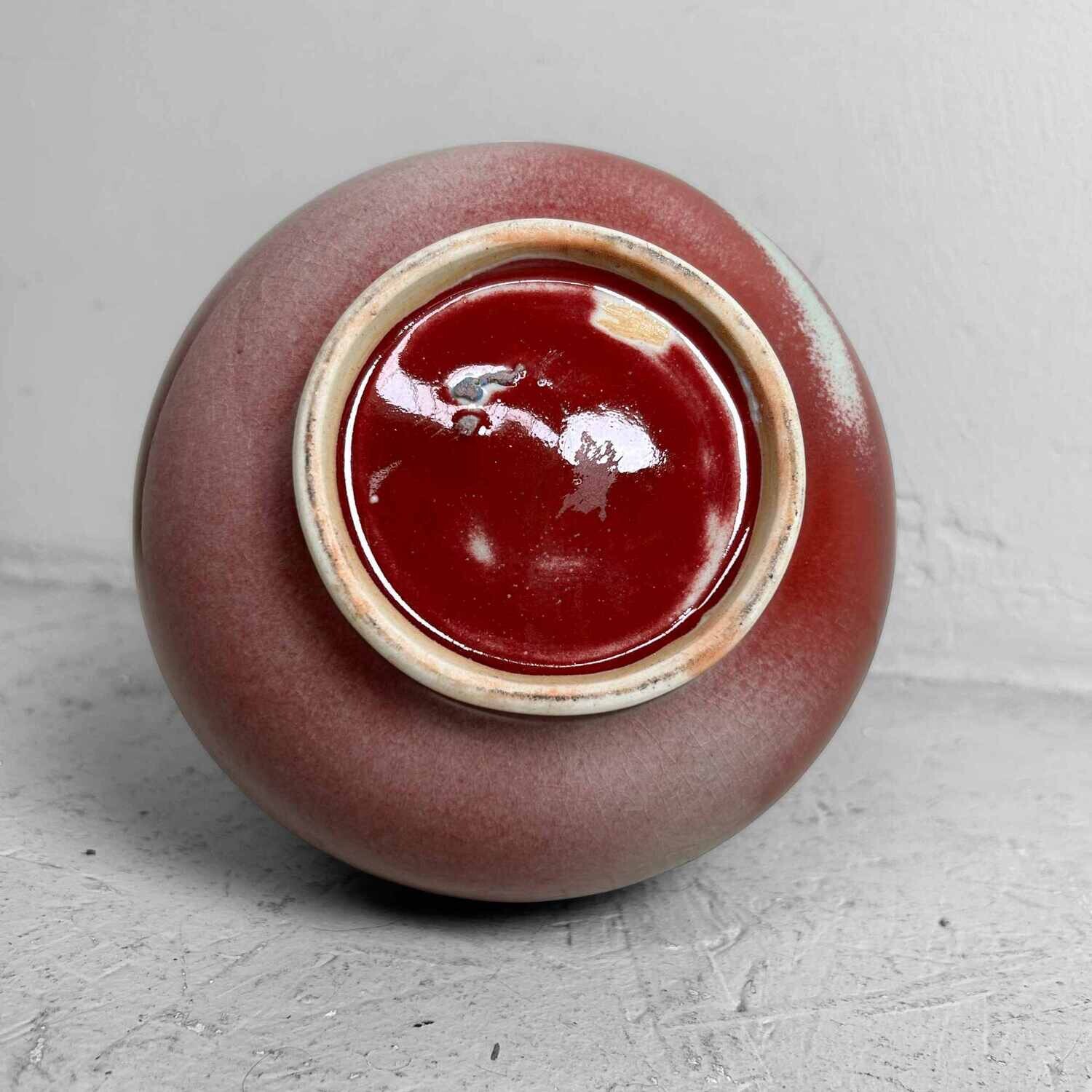 Ceramic Mid Century Ikebana Flower Vase, Japan.