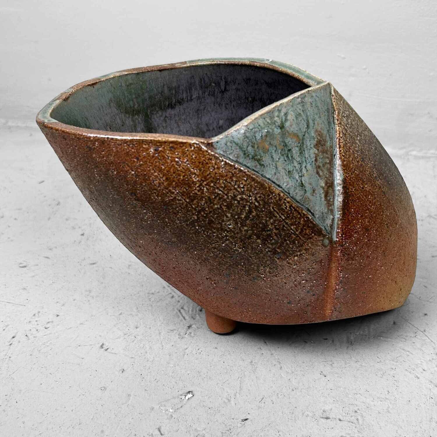 Organische Mid Century Ikebana Bloemenvaas, Japan.