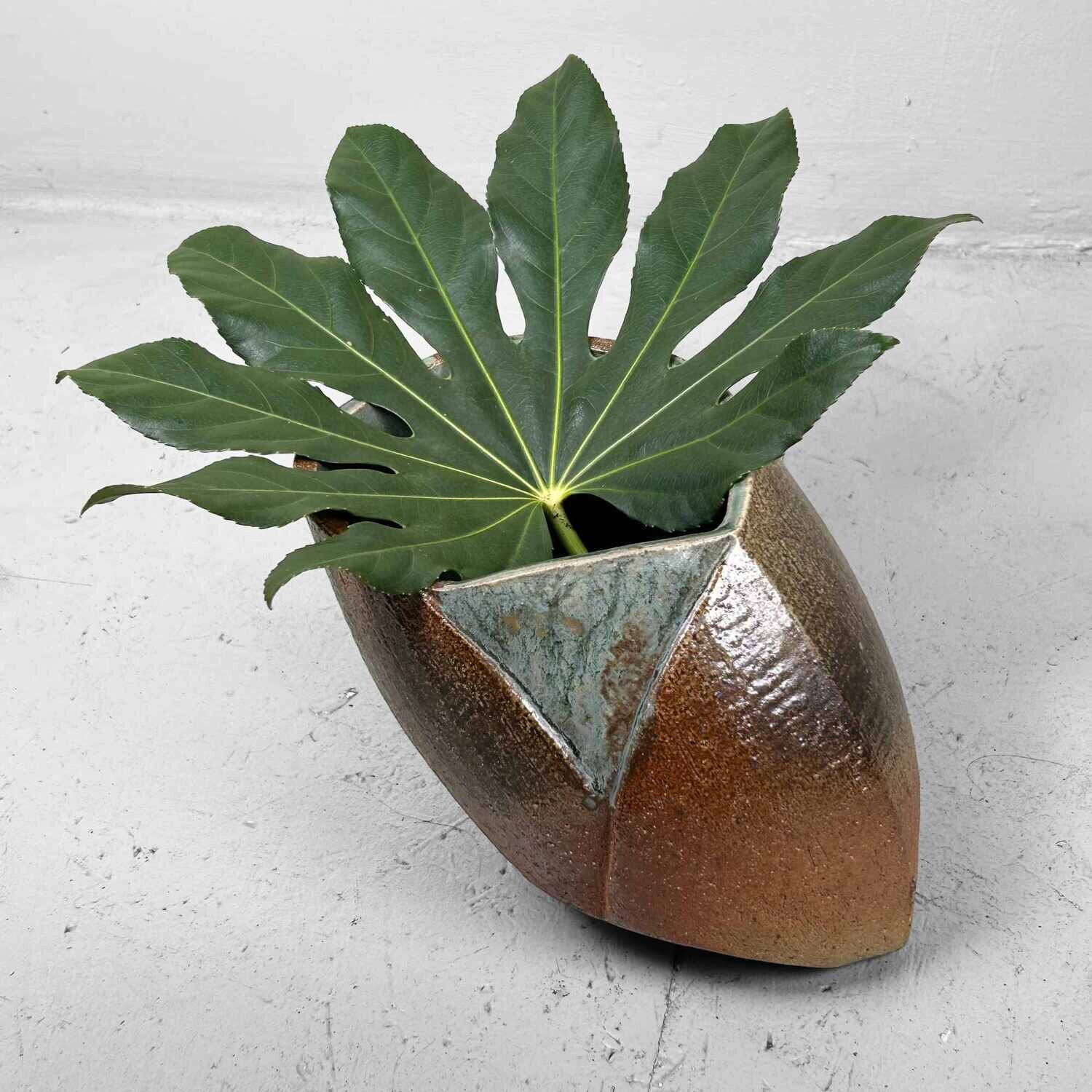 Organische Mid Century Ikebana Bloemenvaas, Japan.