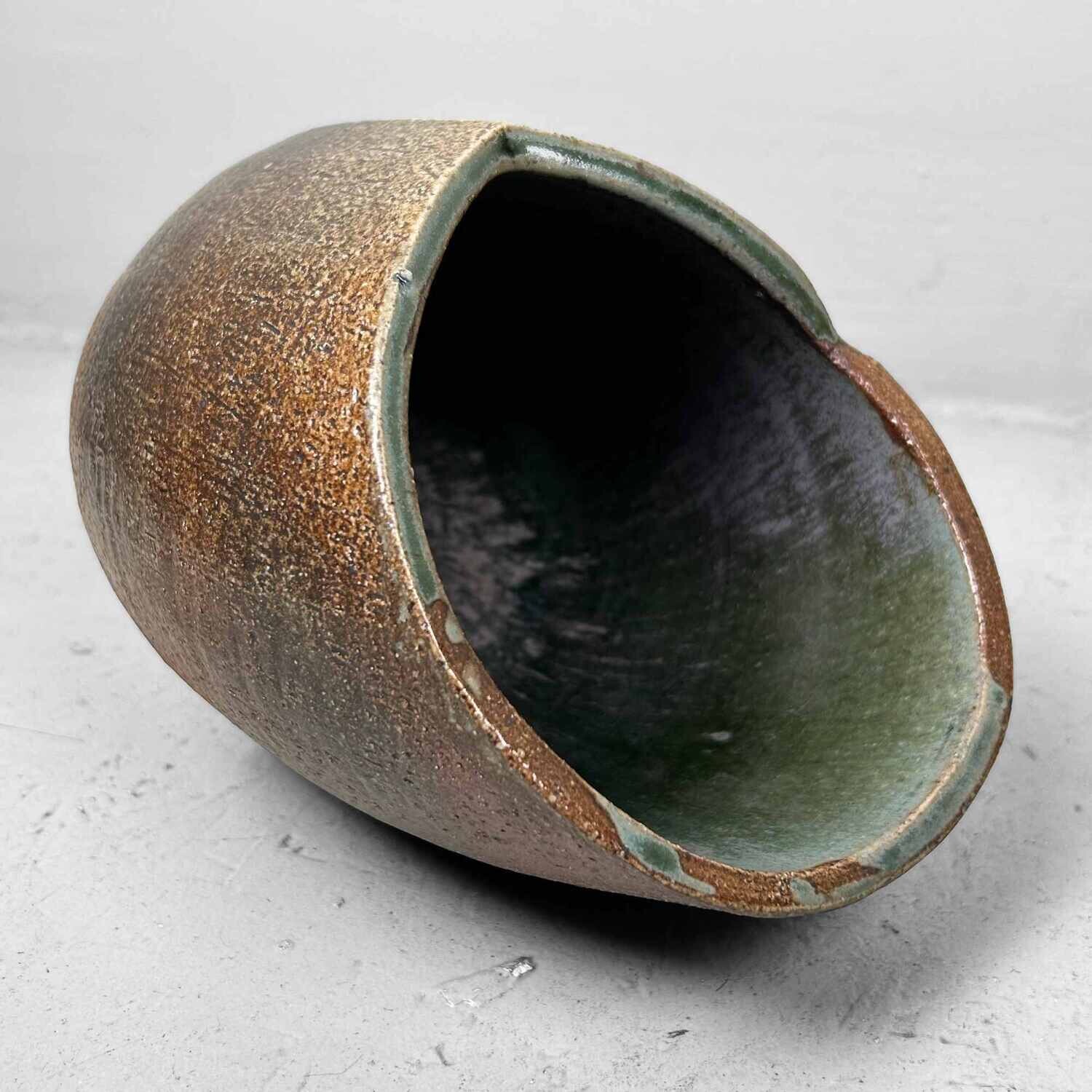 Organische Mid Century Ikebana Bloemenvaas, Japan.