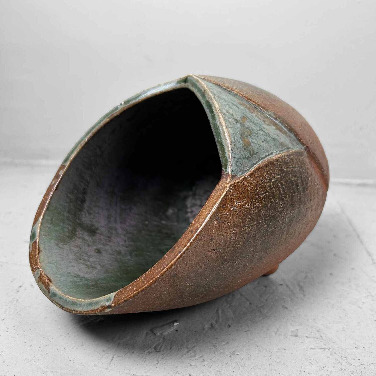 Organische Mid Century Ikebana Bloemenvaas, Japan.