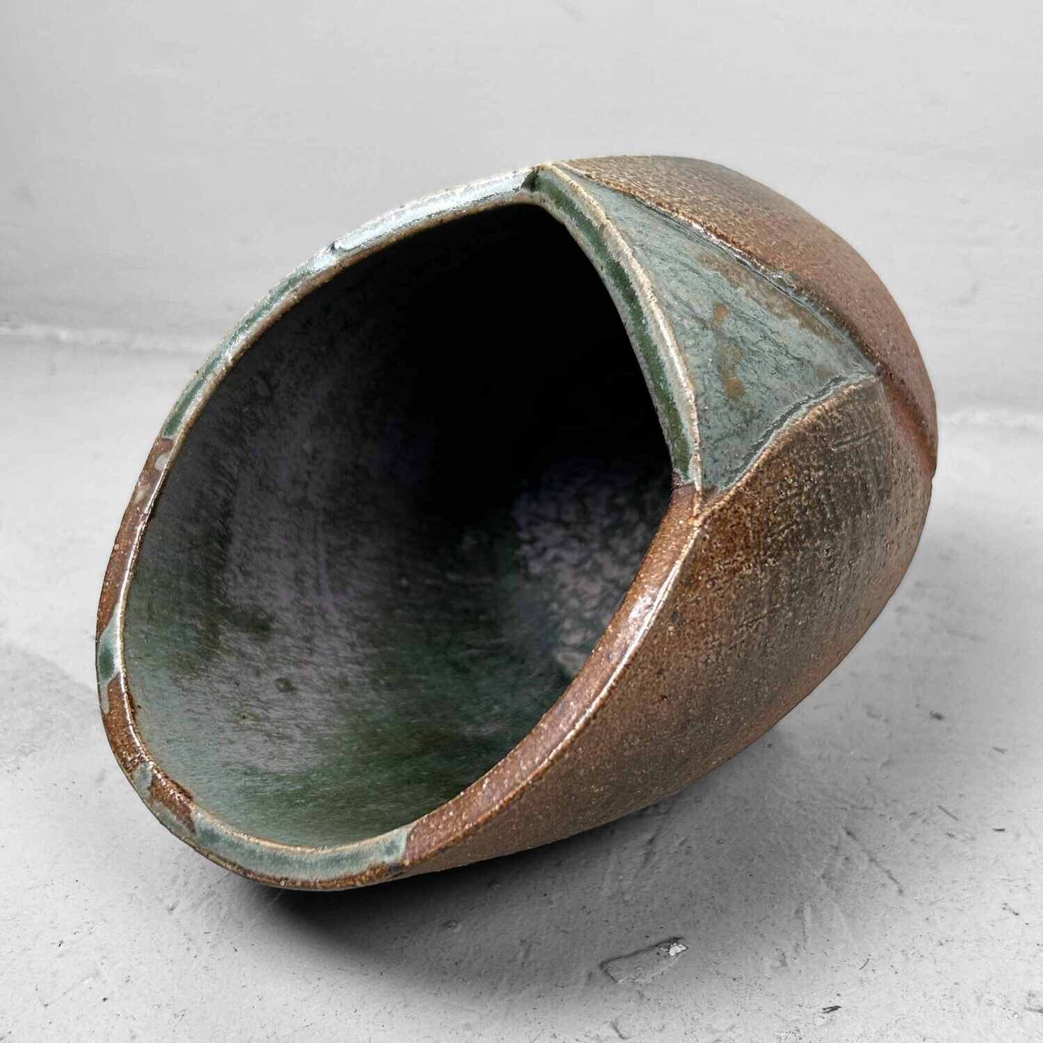 Organische Mid Century Ikebana Bloemenvaas, Japan.