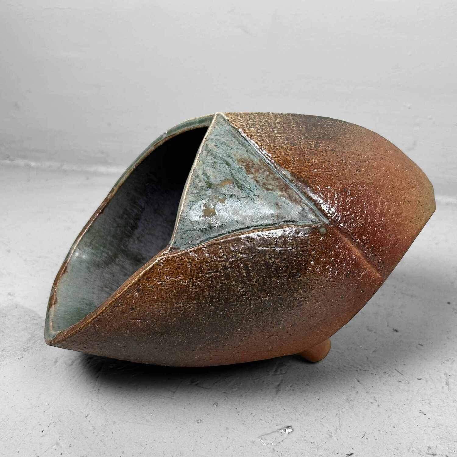 Organische Mid Century Ikebana Bloemenvaas, Japan.