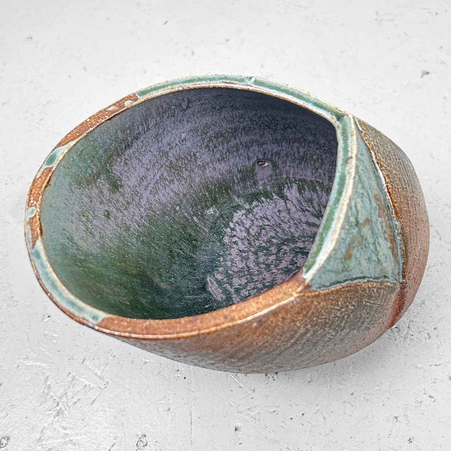 Organische Mid Century Ikebana Bloemenvaas, Japan.