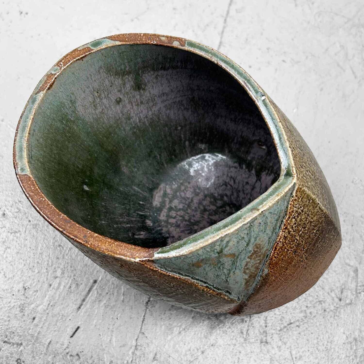 Organische Mid Century Ikebana Bloemenvaas, Japan.