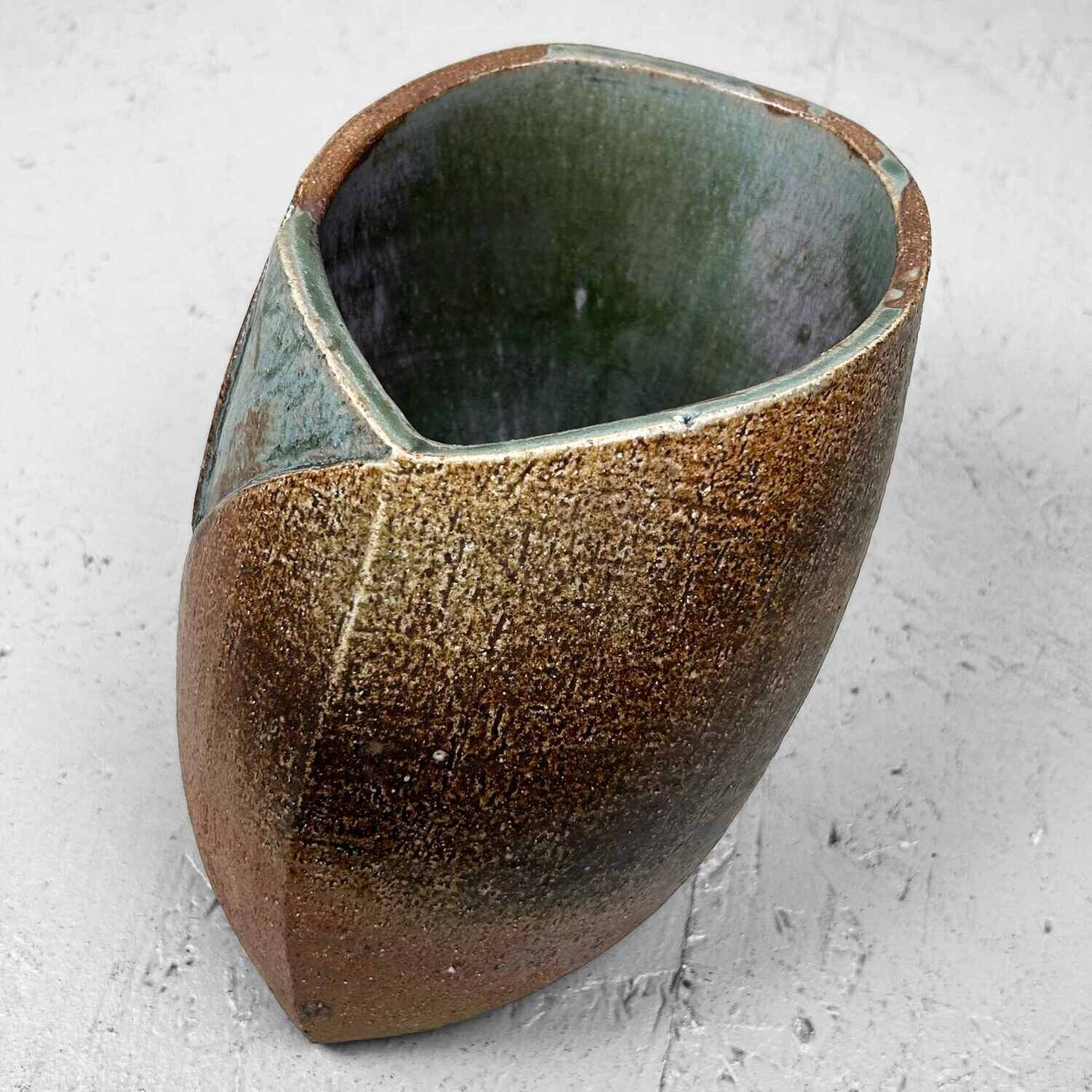 Organische Mid Century Ikebana Bloemenvaas, Japan.