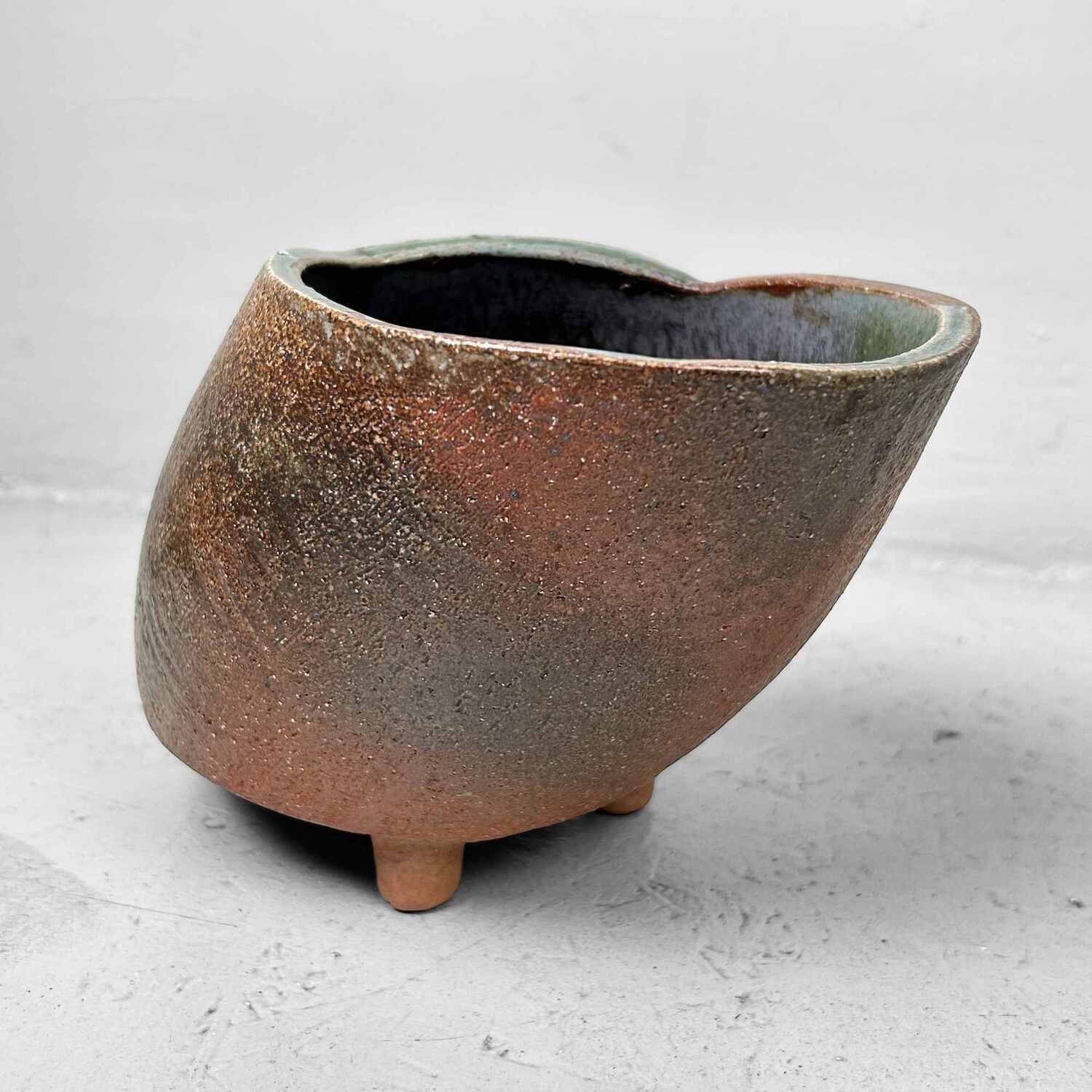 Organische Mid Century Ikebana Bloemenvaas, Japan.