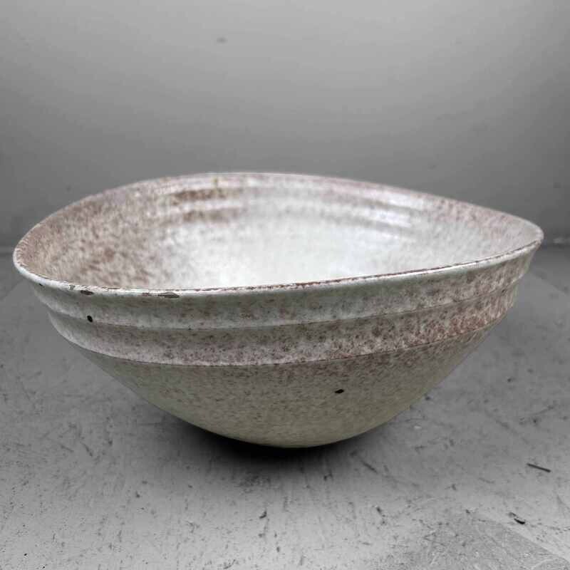 Mid Century Organic Ceramic Bowl, Japan.