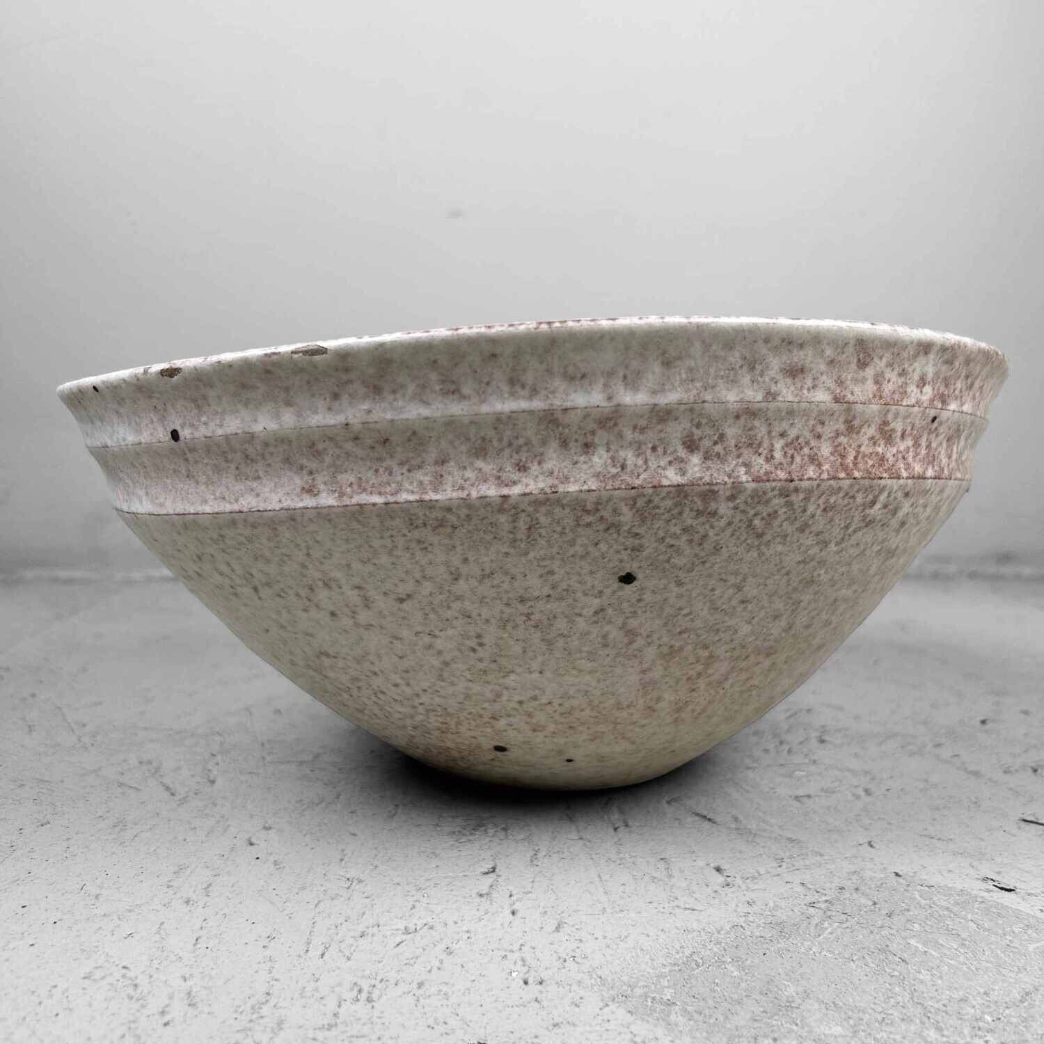 Mid Century Organic Ceramic Bowl, Japan.