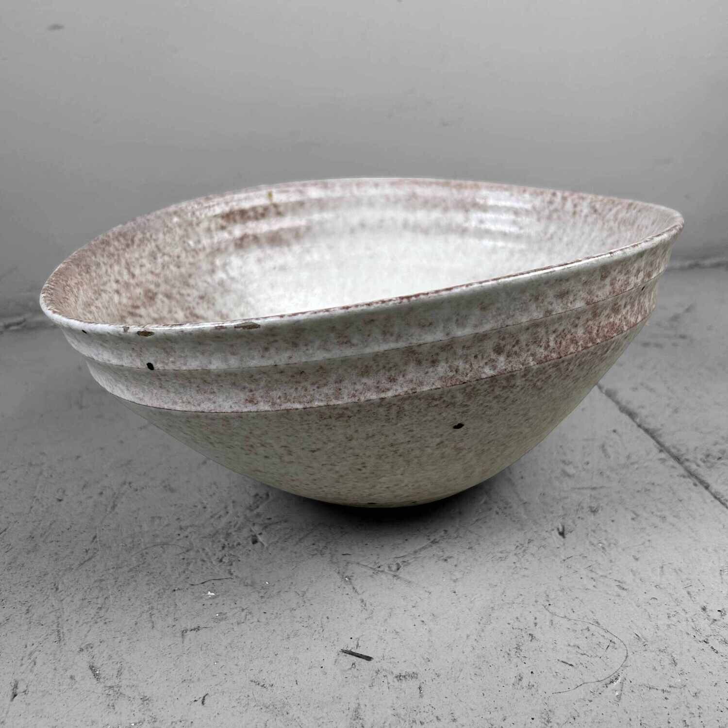 Mid Century Organic Ceramic Bowl, Japan.